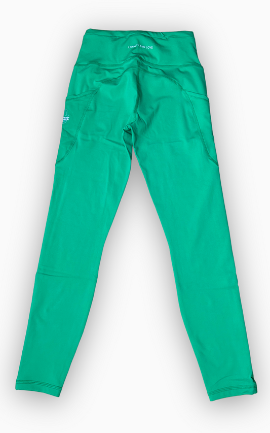 Emerald Elegance Women's Activewear Leggings