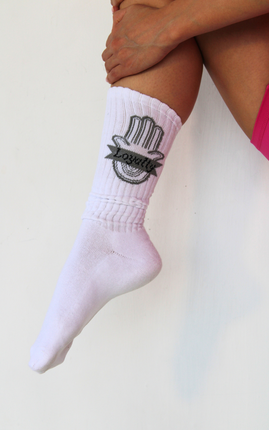 Loyalty Ann Love Comfort Crew Socks