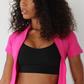 Vibrant Vitality Women's Activewear Zipper Top