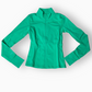 Emerald Elegance Women's Activewear Jacket