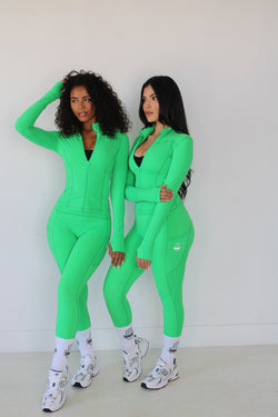 Emerald Elegance Fitness Set