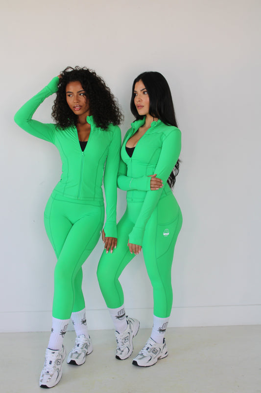 Emerald Elegance Fitness Set